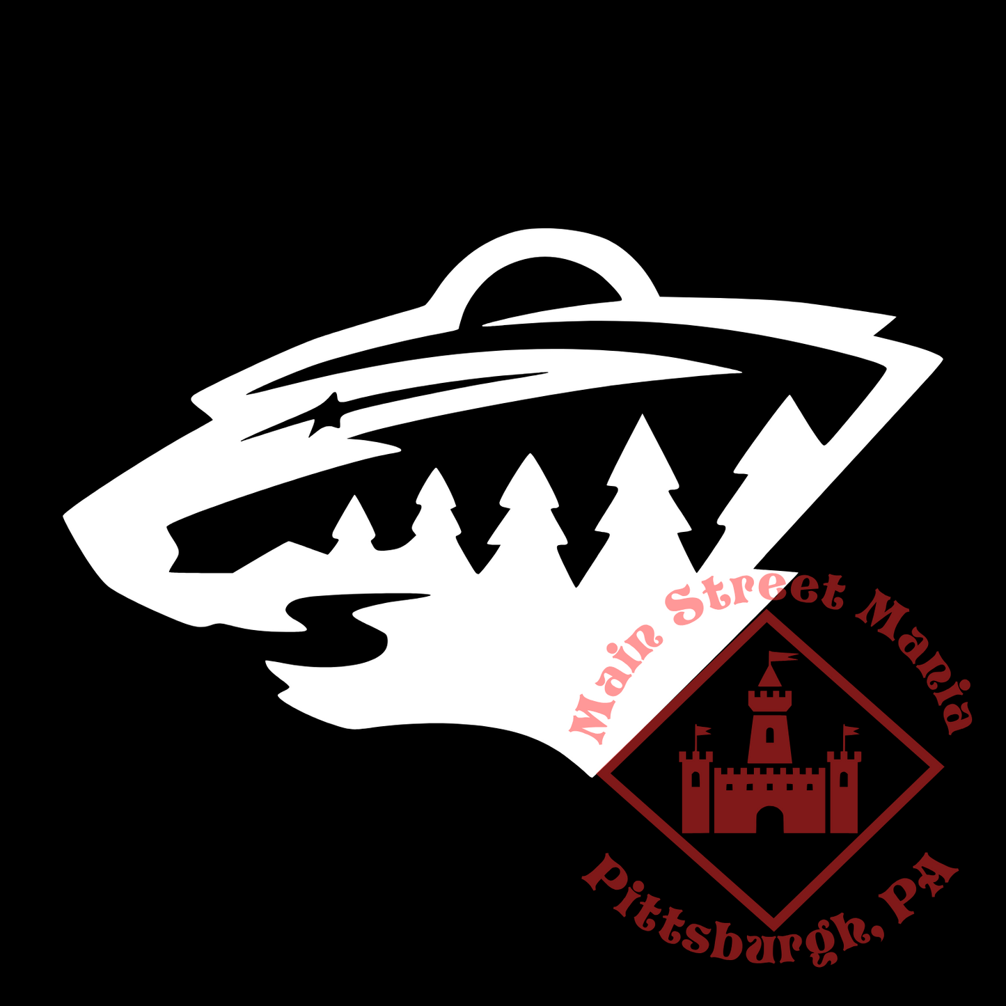 Wild Logo Sticker Decal