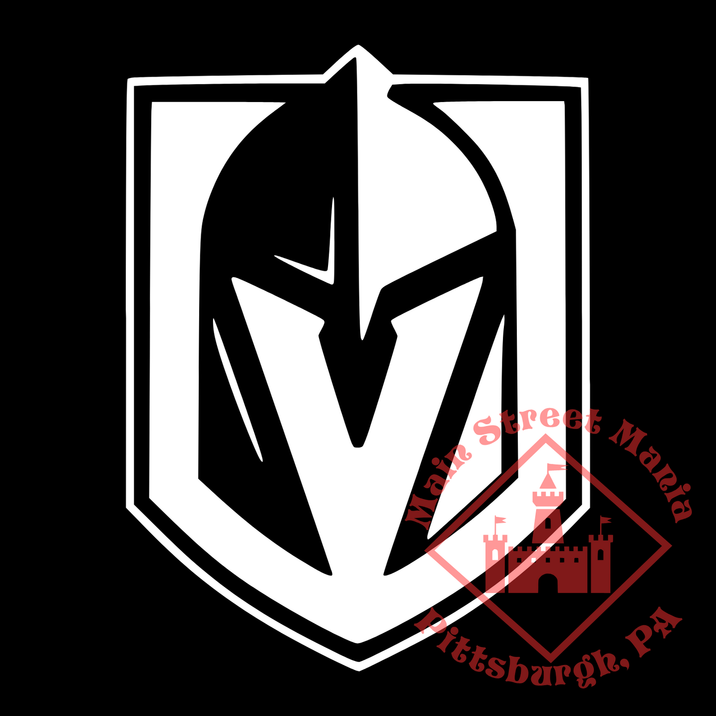Golden Knights Logo Sticker Decal