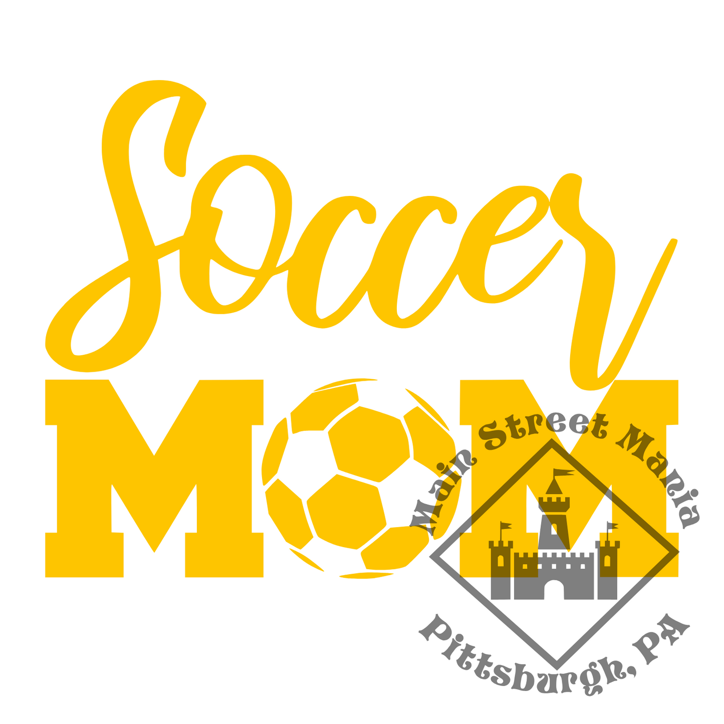 Soccer Mom Sticker Decal