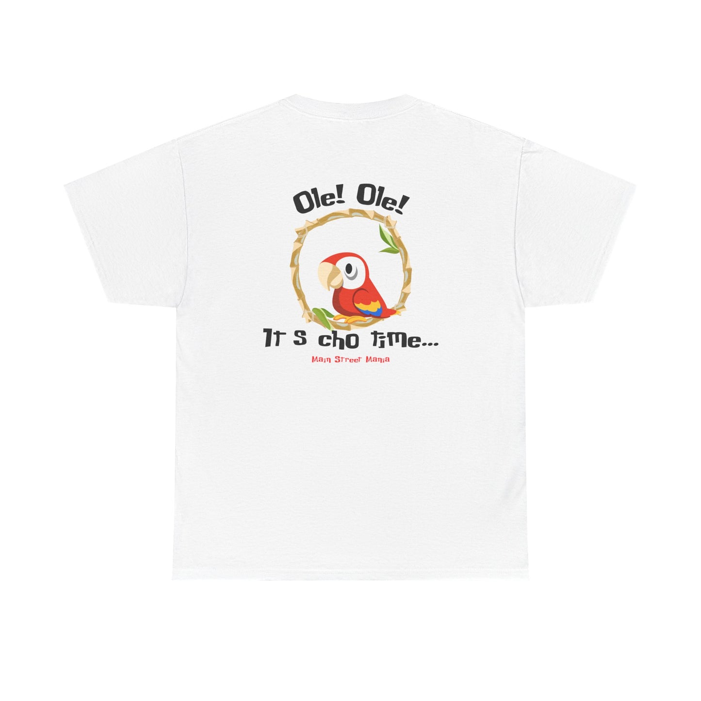 Tiki Bird Unisex Heavy Cotton Tee | Perfect for Cruise Fans, Halloween, Sea Adventure Lovers, Casual Wear, Pirate Parties