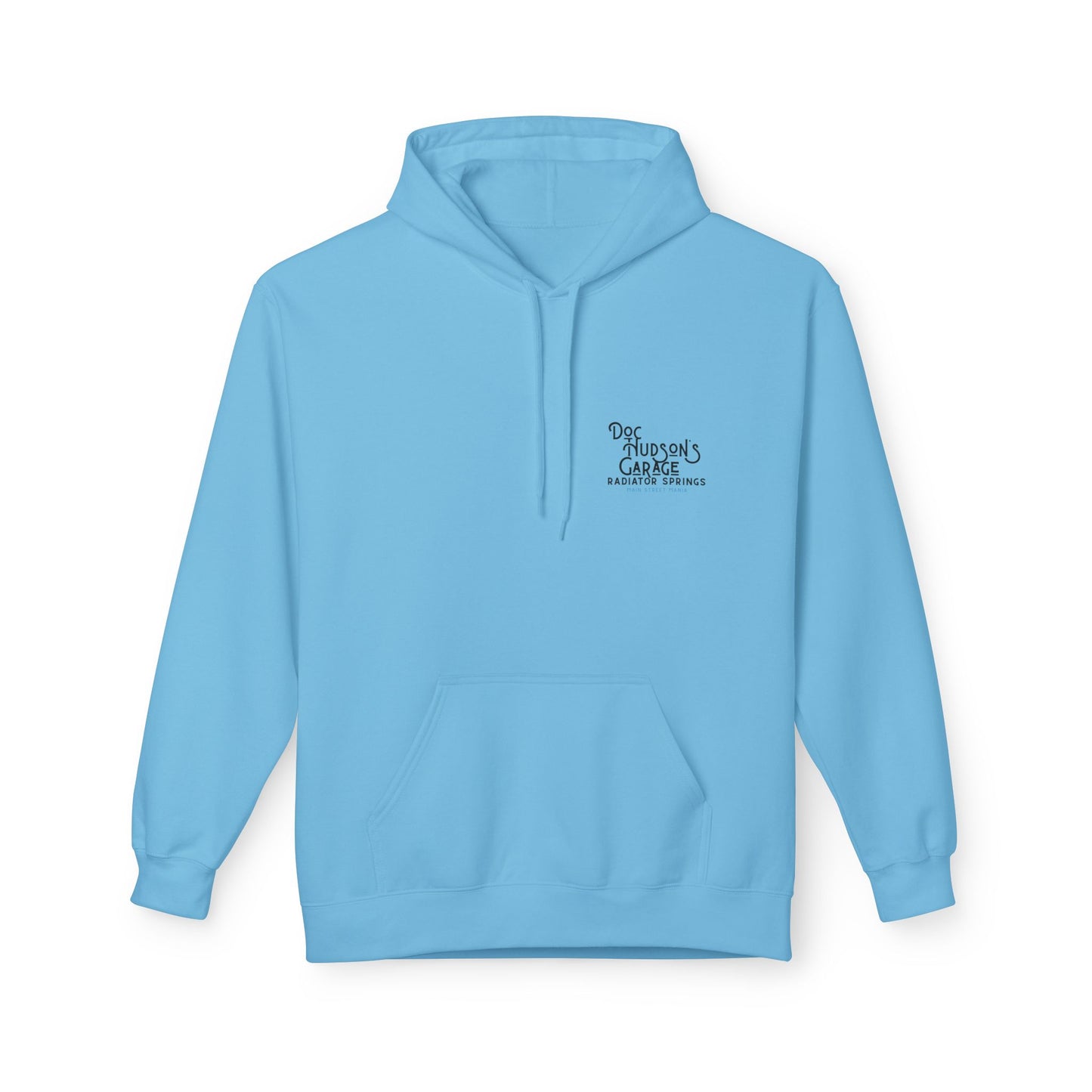Hoodie — Doc Hudson’s Garage Radiator Springs Classic Car Pullover