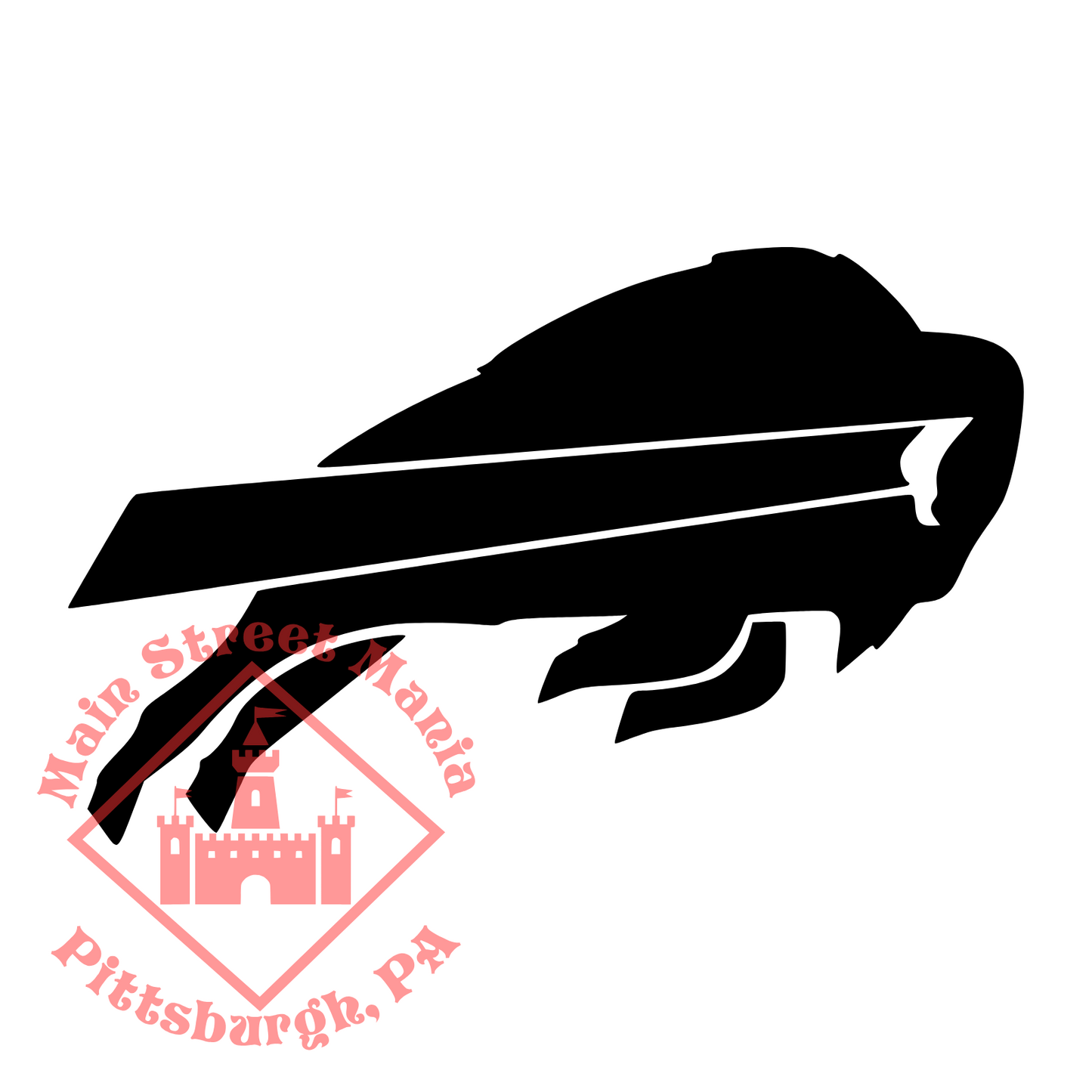 Bills Buffalo Logo Sticker Decal