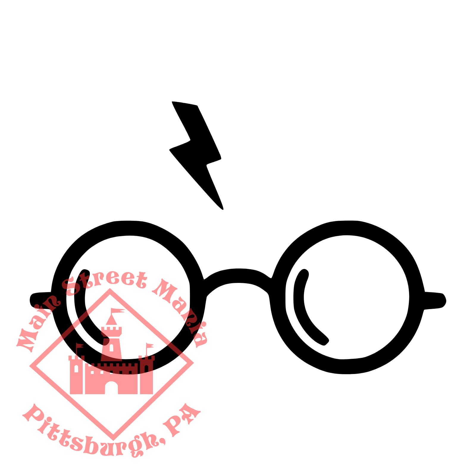harry potter goggles Harry's Glasses Harry Potter Sticker Decal – Main Street Mania