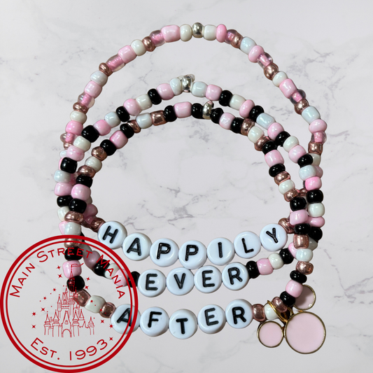 Happily Ever After Stack Bracelets