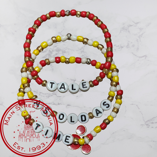 Tale As Old As Time Stack Bracelets