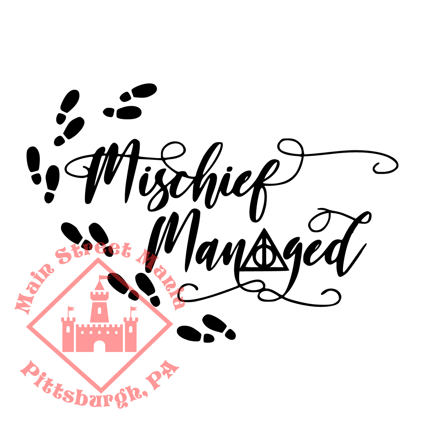 Mischief Managed Harry Potter Decal Sticker