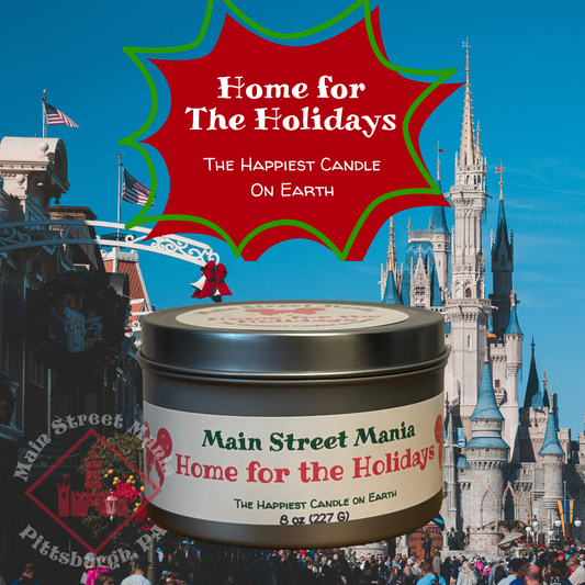 Home for the Holidays Happiest Candle On Earth