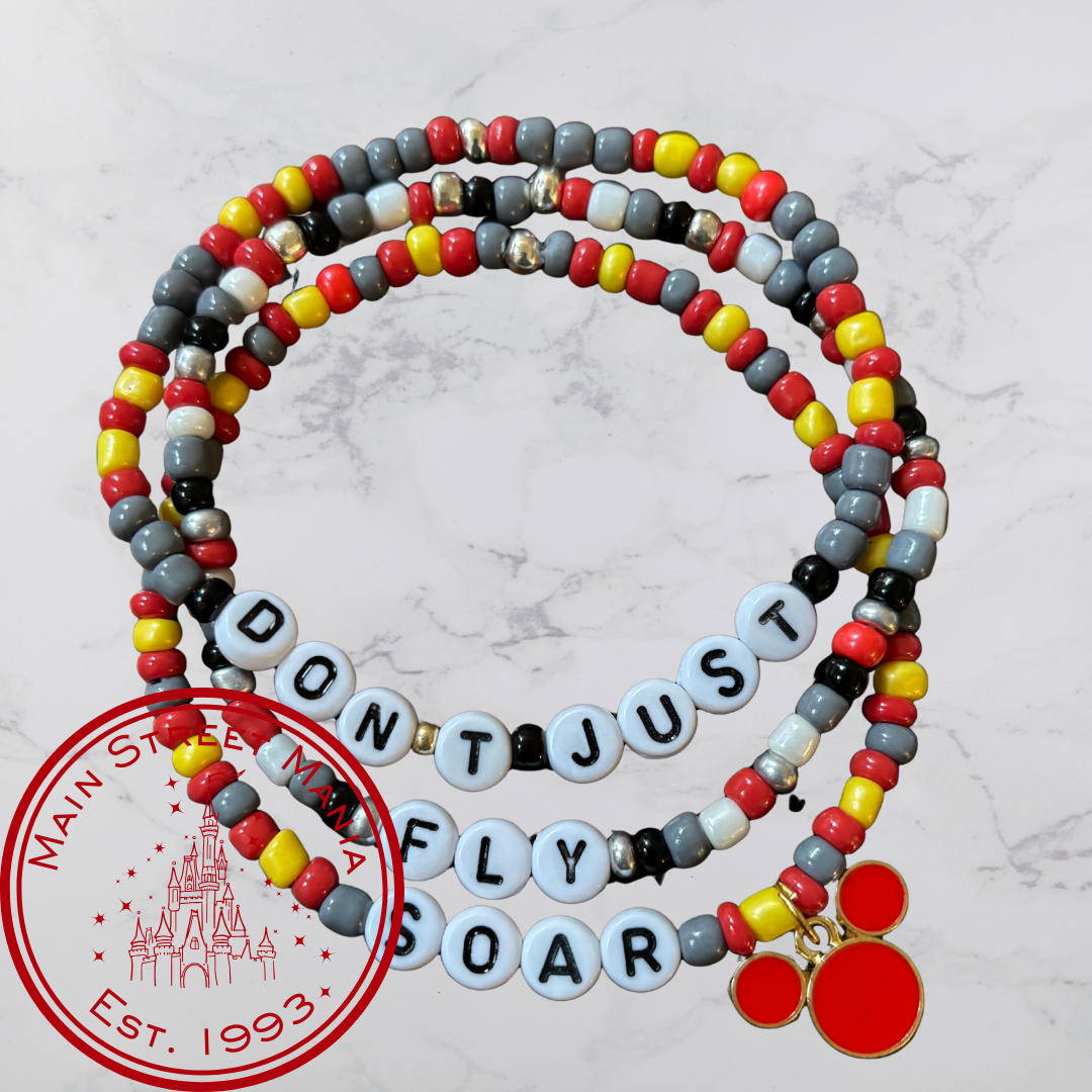 Don't Just Fly Soar Stack Bracelet