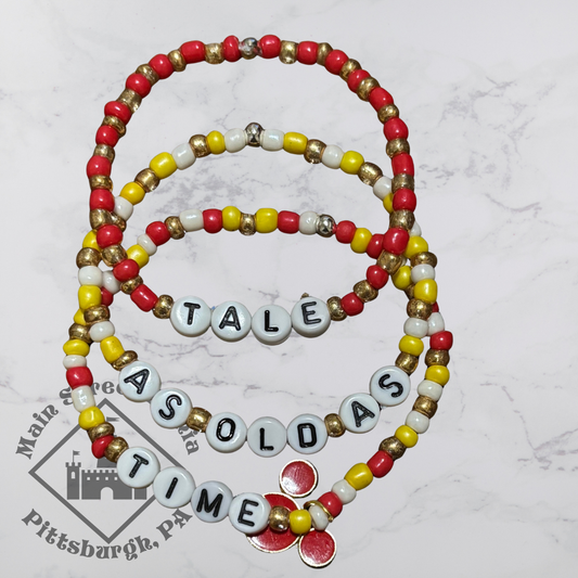 Tale As Old As Time Stack Bracelets