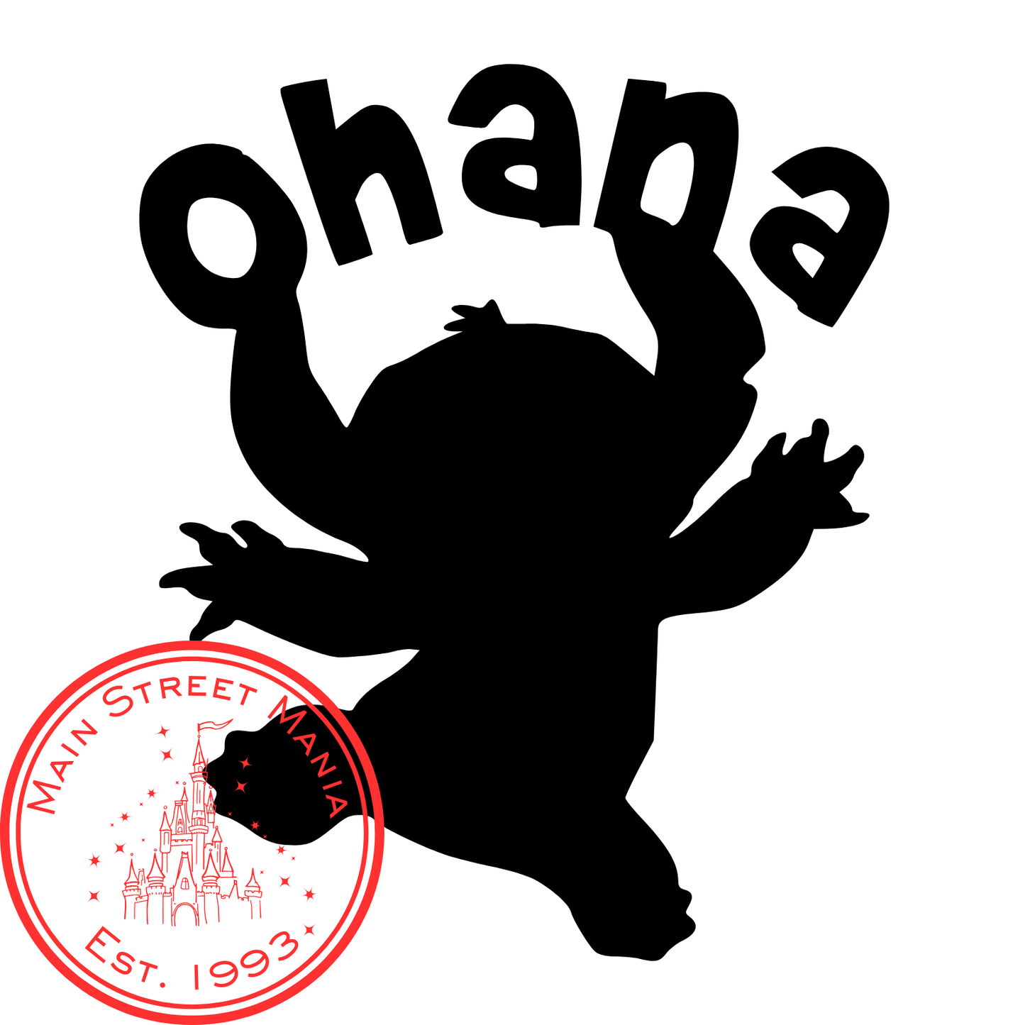 Ohana Stitch Sticker Decal