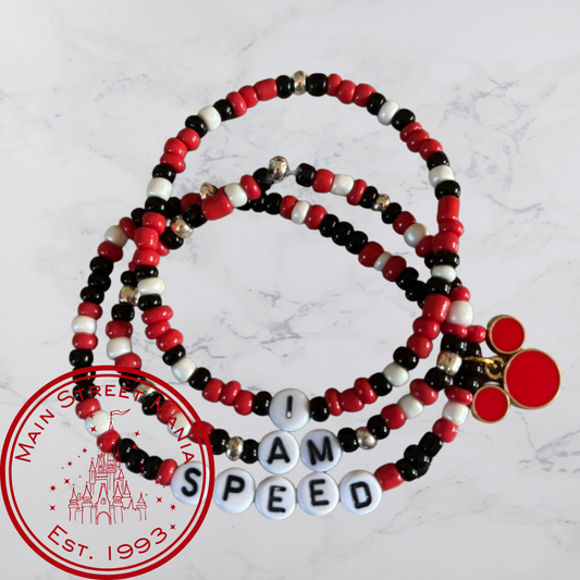 I Am Speed Stack Bracelets