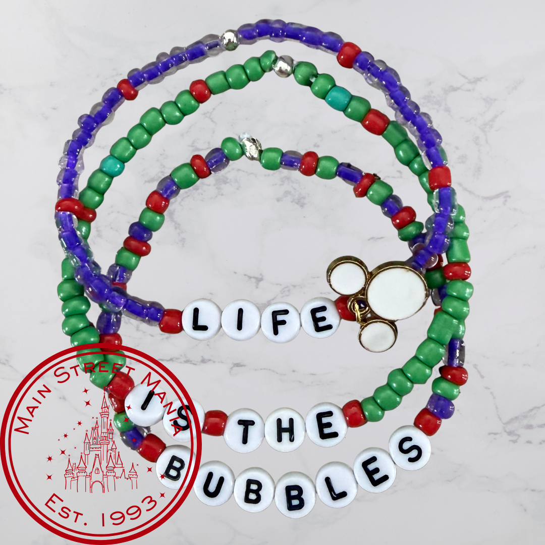 Life is the Bubbles Stack Bracelets