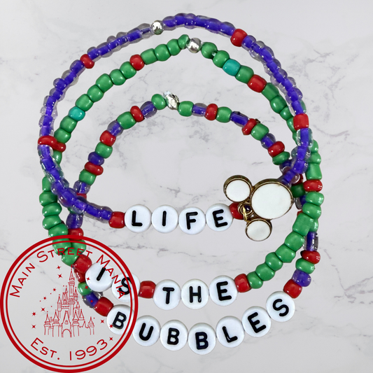 Life is the Bubbles Stack Bracelets