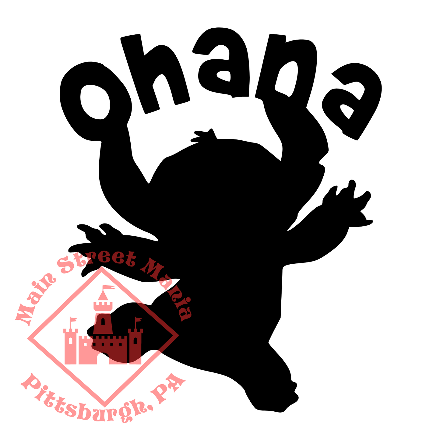 Ohana Stitch Sticker Decal