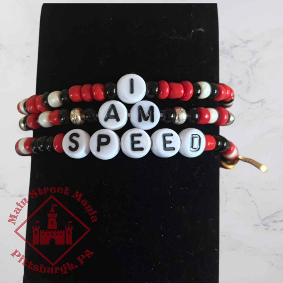 I Am Speed Stack Bracelets