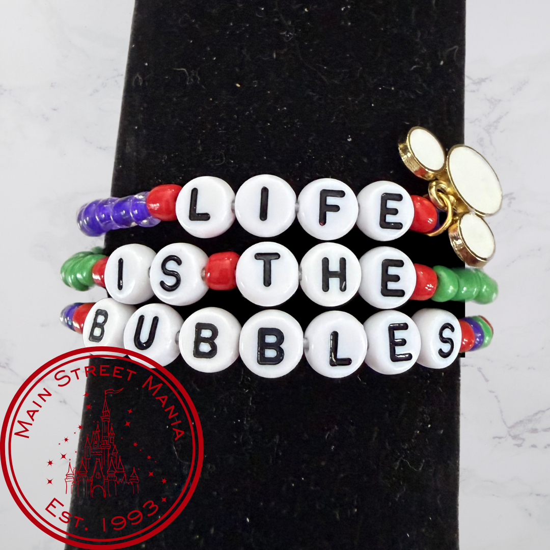 Life is the Bubbles Stack Bracelets
