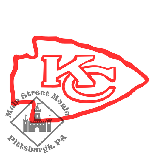 Chiefs Arrow Sticker Decal