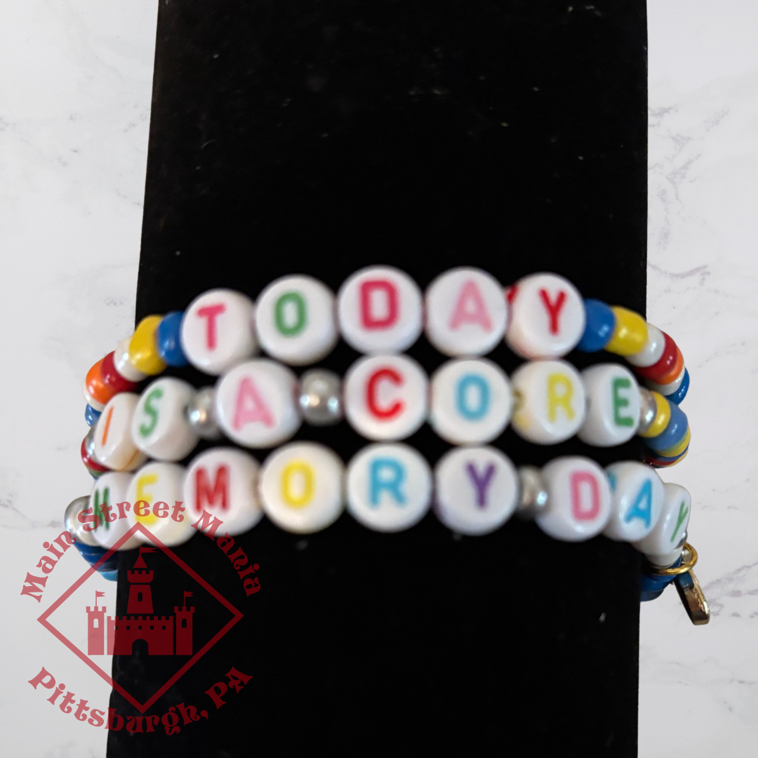Today is a Core Memory Day Stack Bracelet