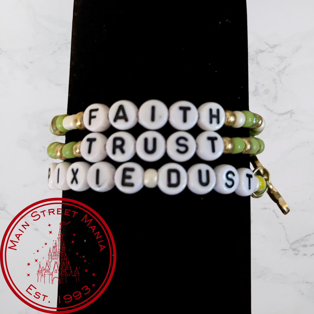 Faith Trust Pixie Dust Stack Bracelets