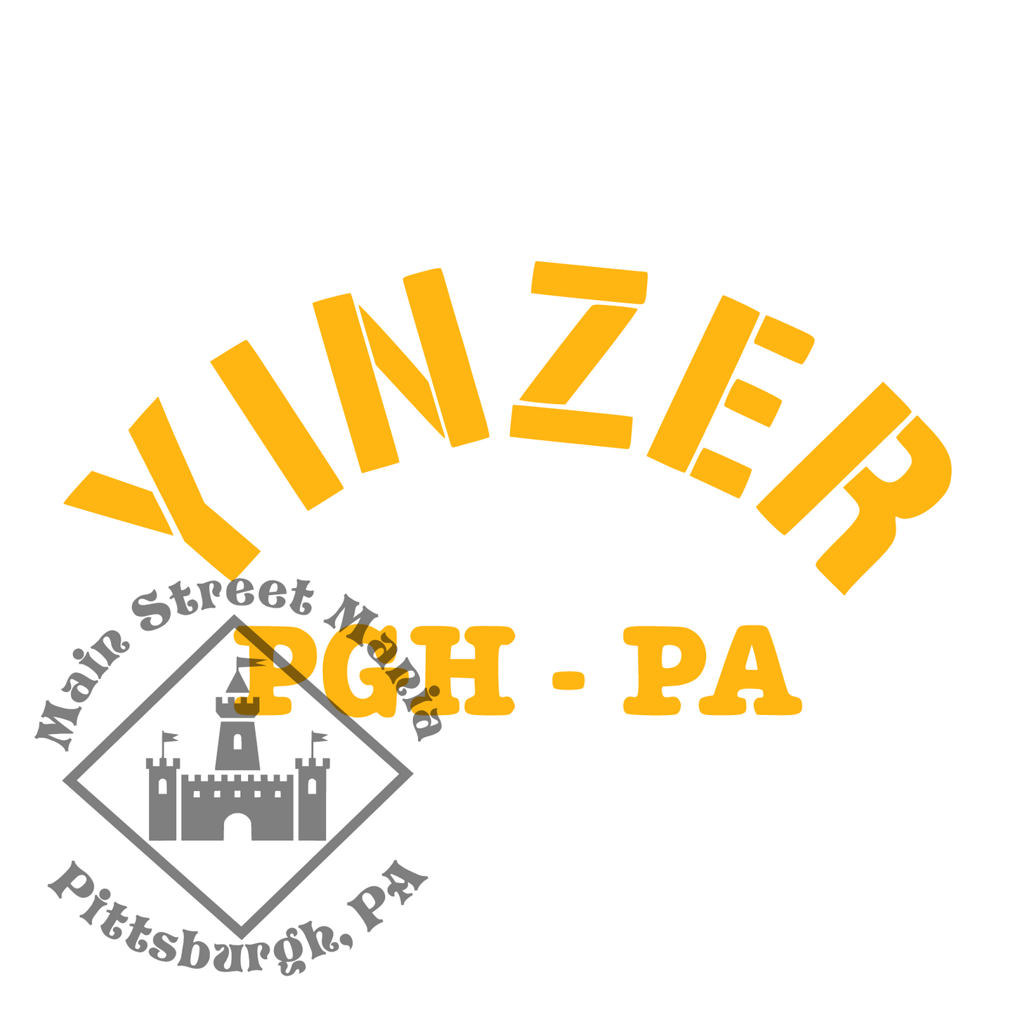 Yinzer Sticker Decal