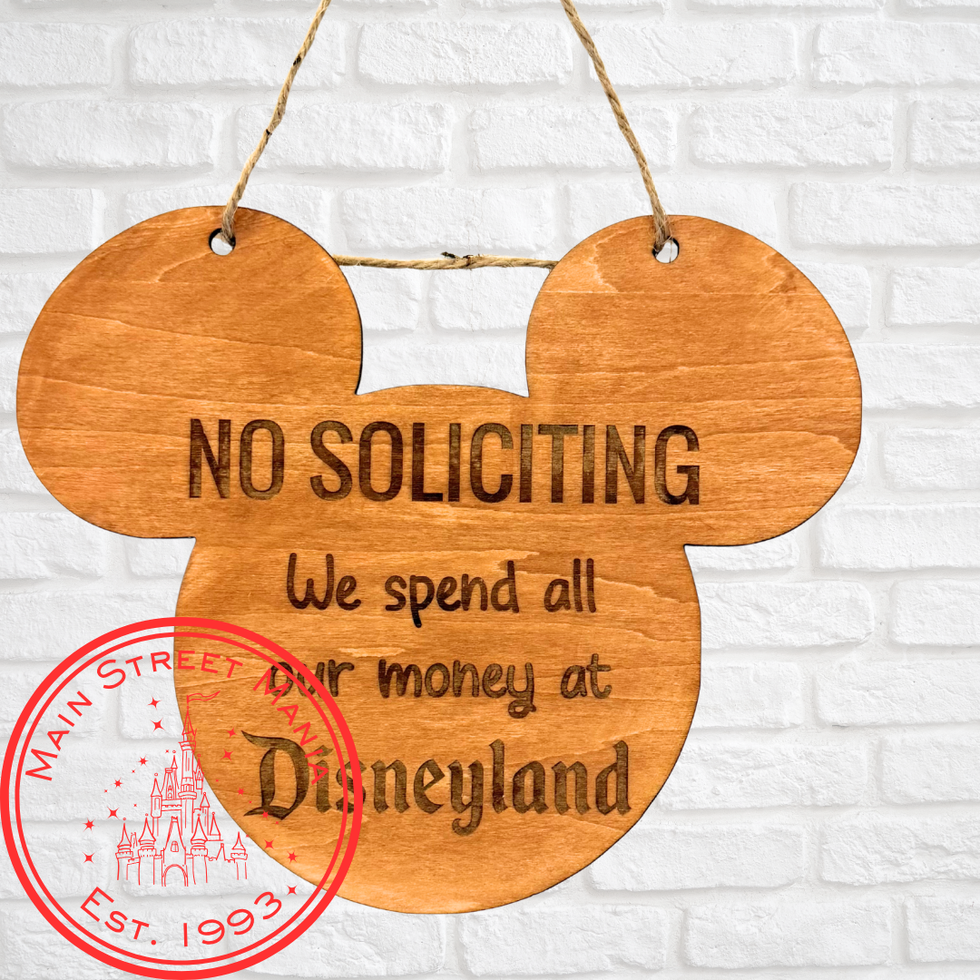 No Soliciting Door Hanger