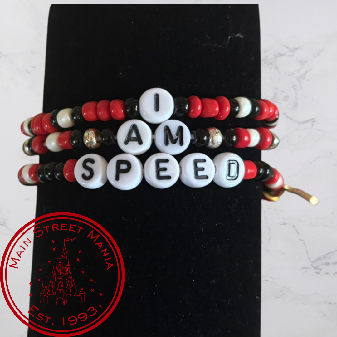 I Am Speed Stack Bracelets