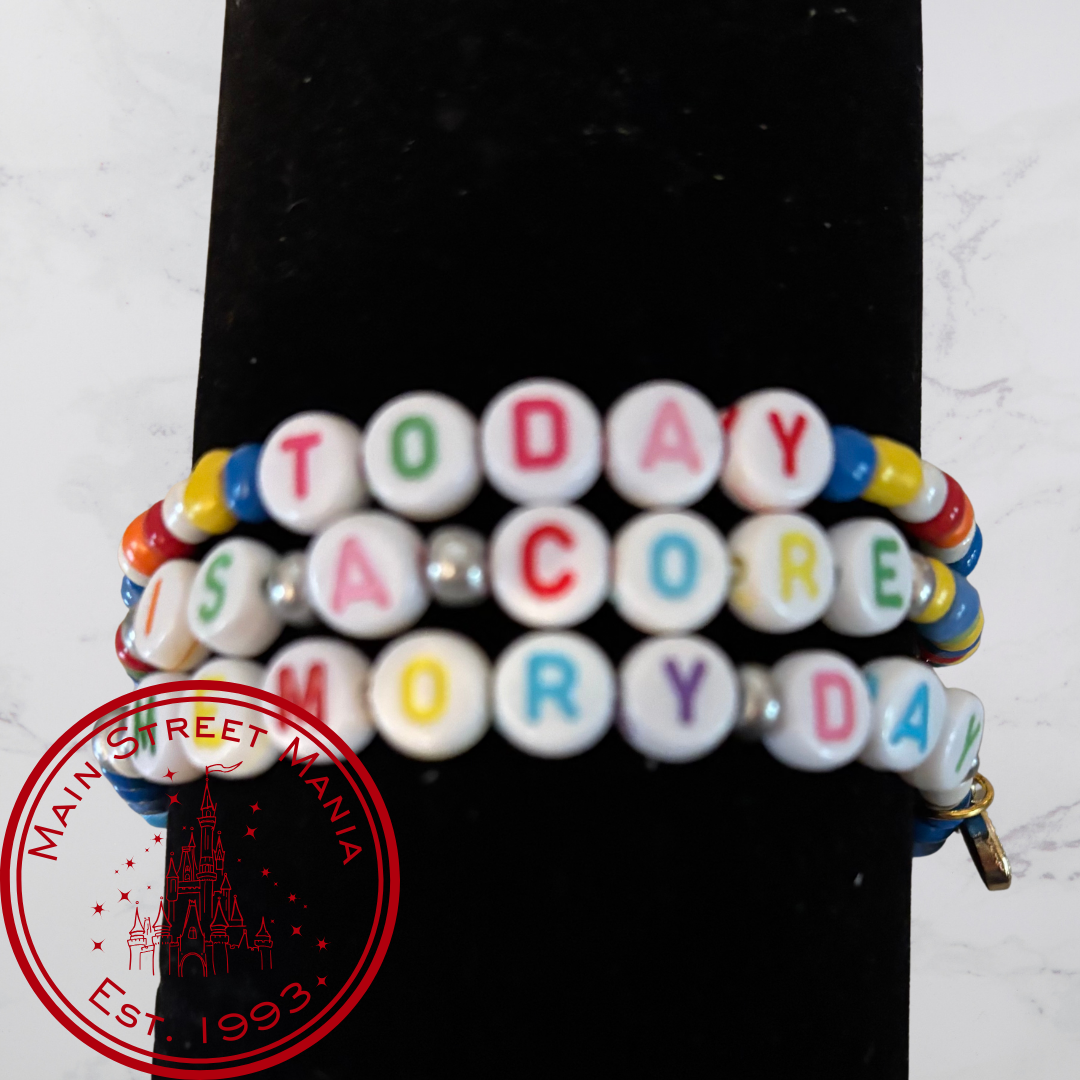 Today is a Core Memory Day Stack Bracelets