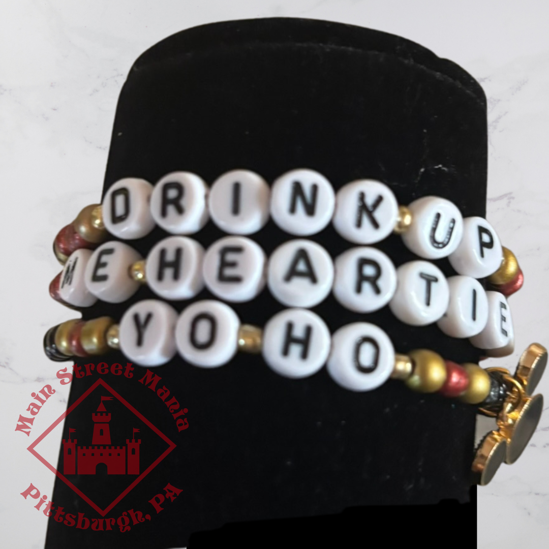 Drink Up Me Hearties Yo Ho Stack Bracelets