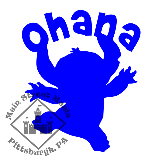 Ohana Stitch Sticker Decal