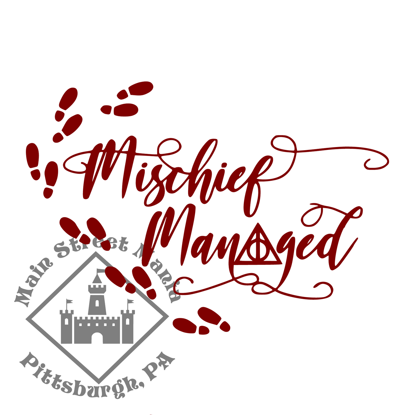 Mischief Managed Harry Potter Decal Sticker