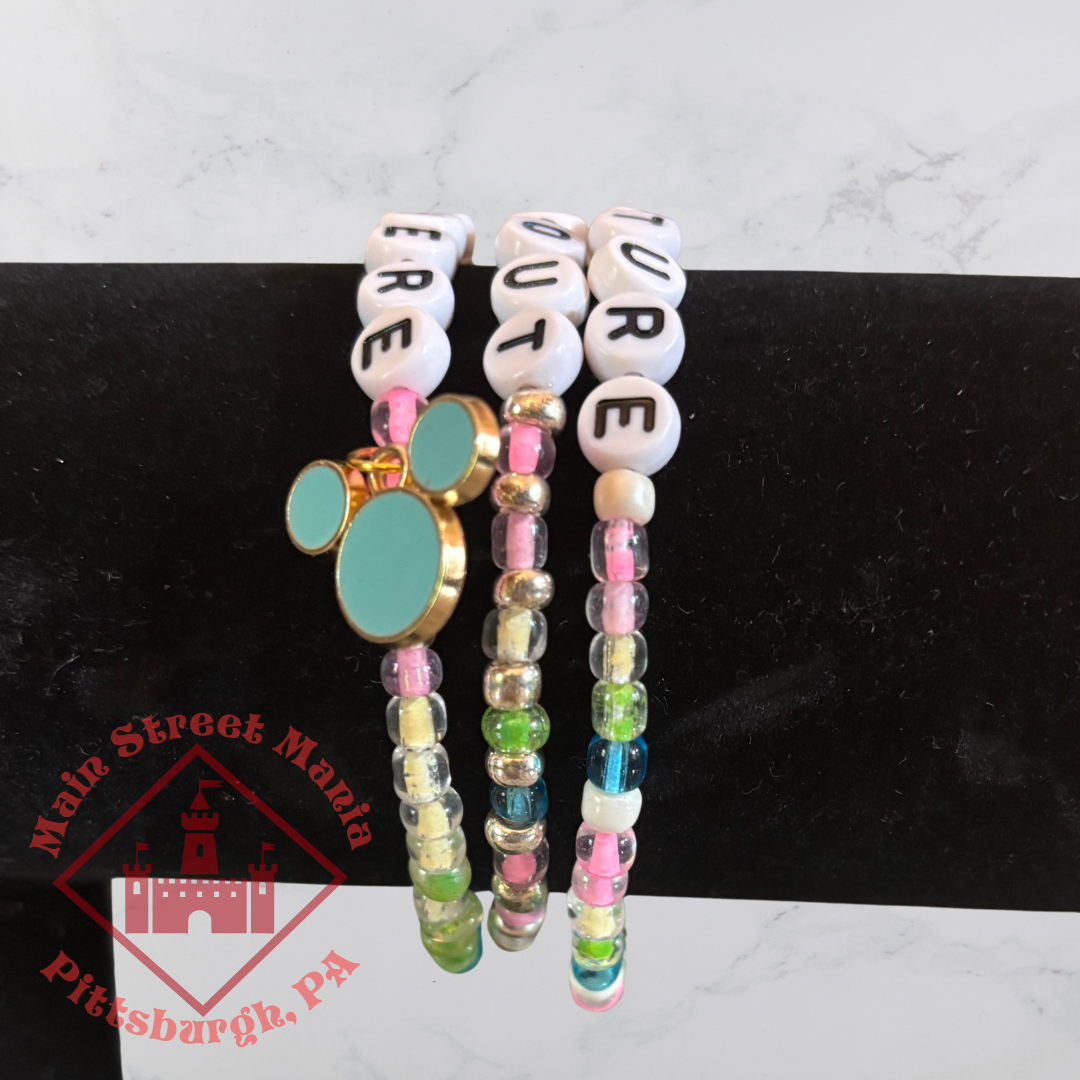 Adventure Is Out There Stack Bracelets