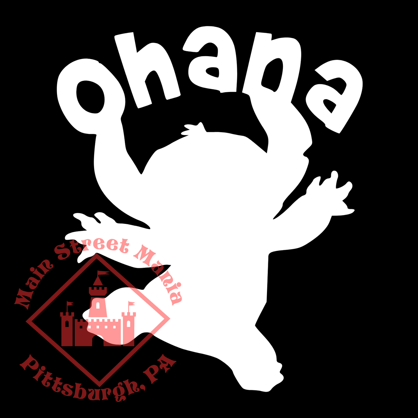 Ohana Stitch Sticker Decal