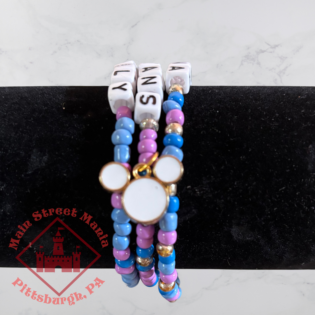 Ohana Means Family Stack Bracelet