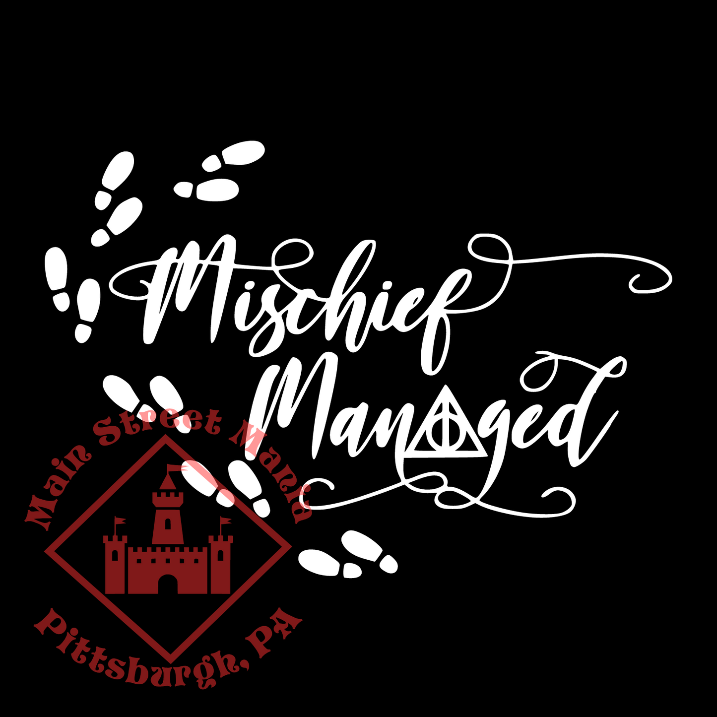 Mischief Managed Harry Potter Decal Sticker