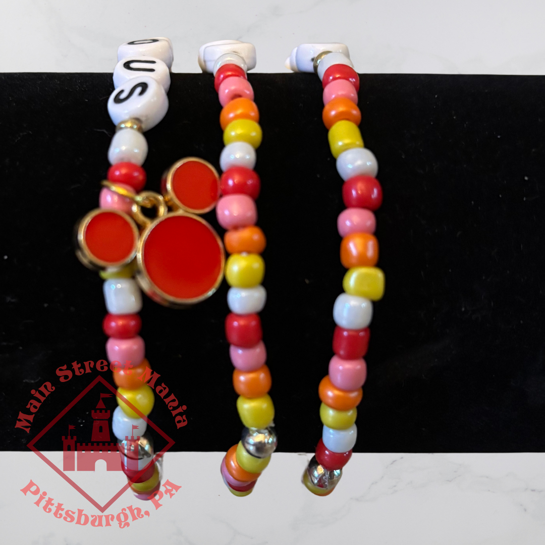 Supercalifragilisticexpialidocious Stack Bracelets