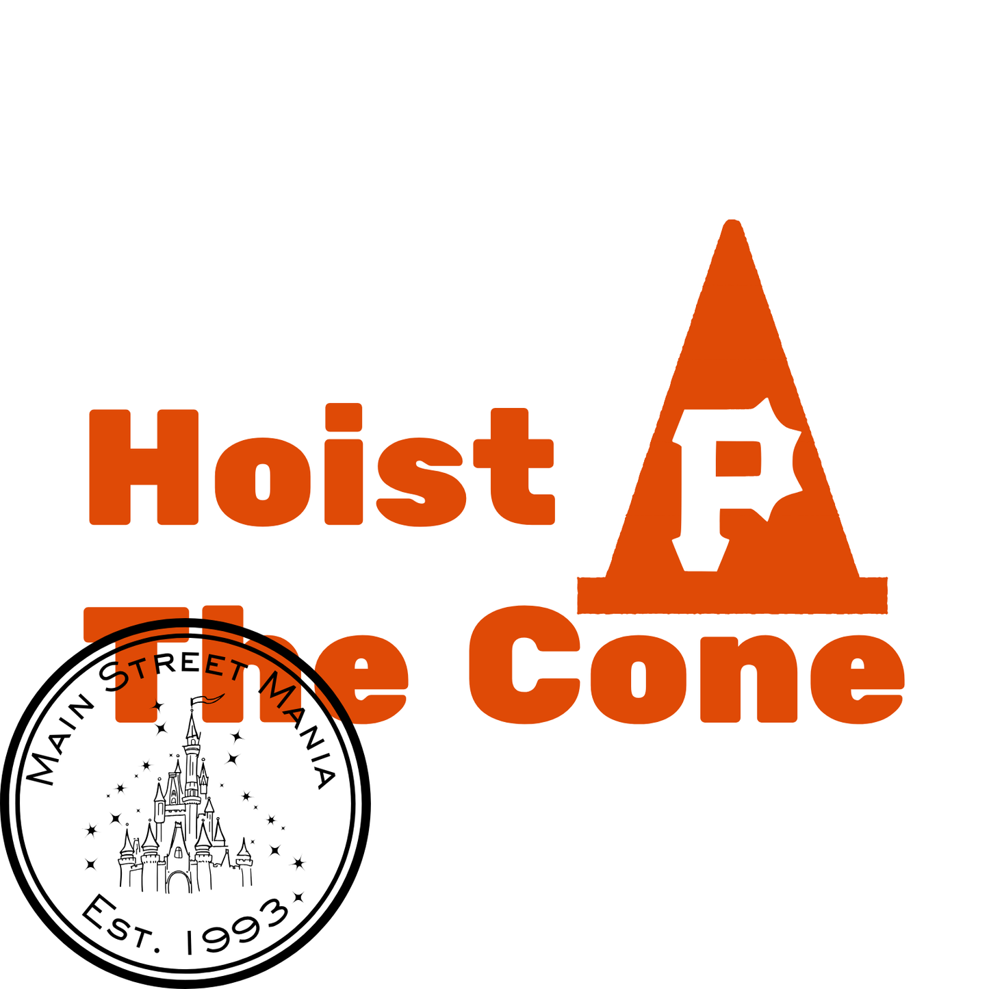 Hoist The Cone Sticker Decal