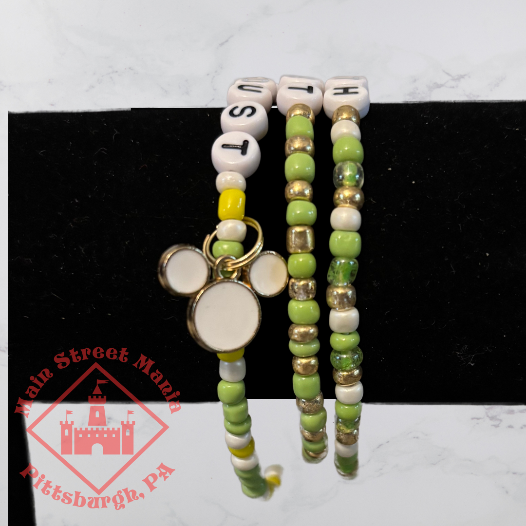 Faith Trust Pixie Dust Stack Bracelets