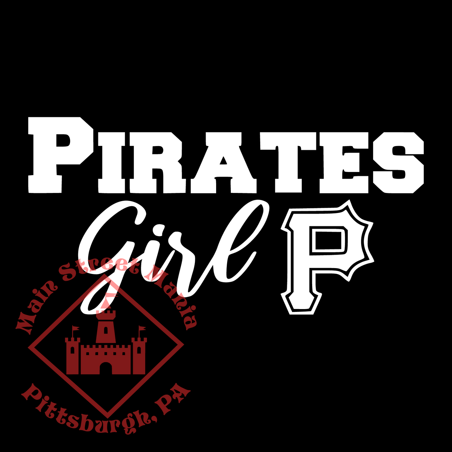 Pirates Girl Sticker Decal