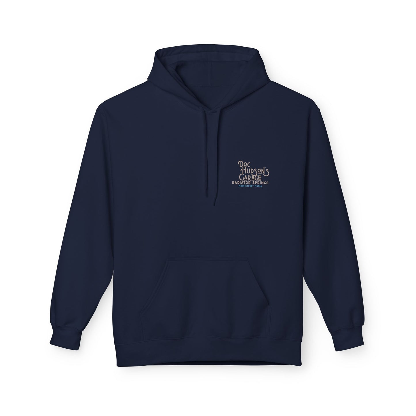Hoodie — Doc Hudson’s Garage Radiator Springs Classic Car Pullover