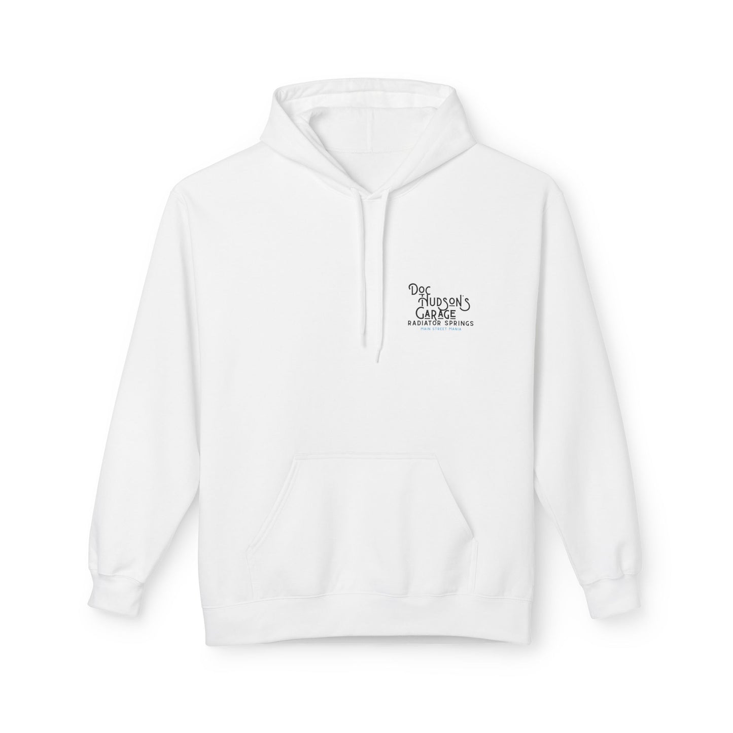 Hoodie — Doc Hudson’s Garage Radiator Springs Classic Car Pullover