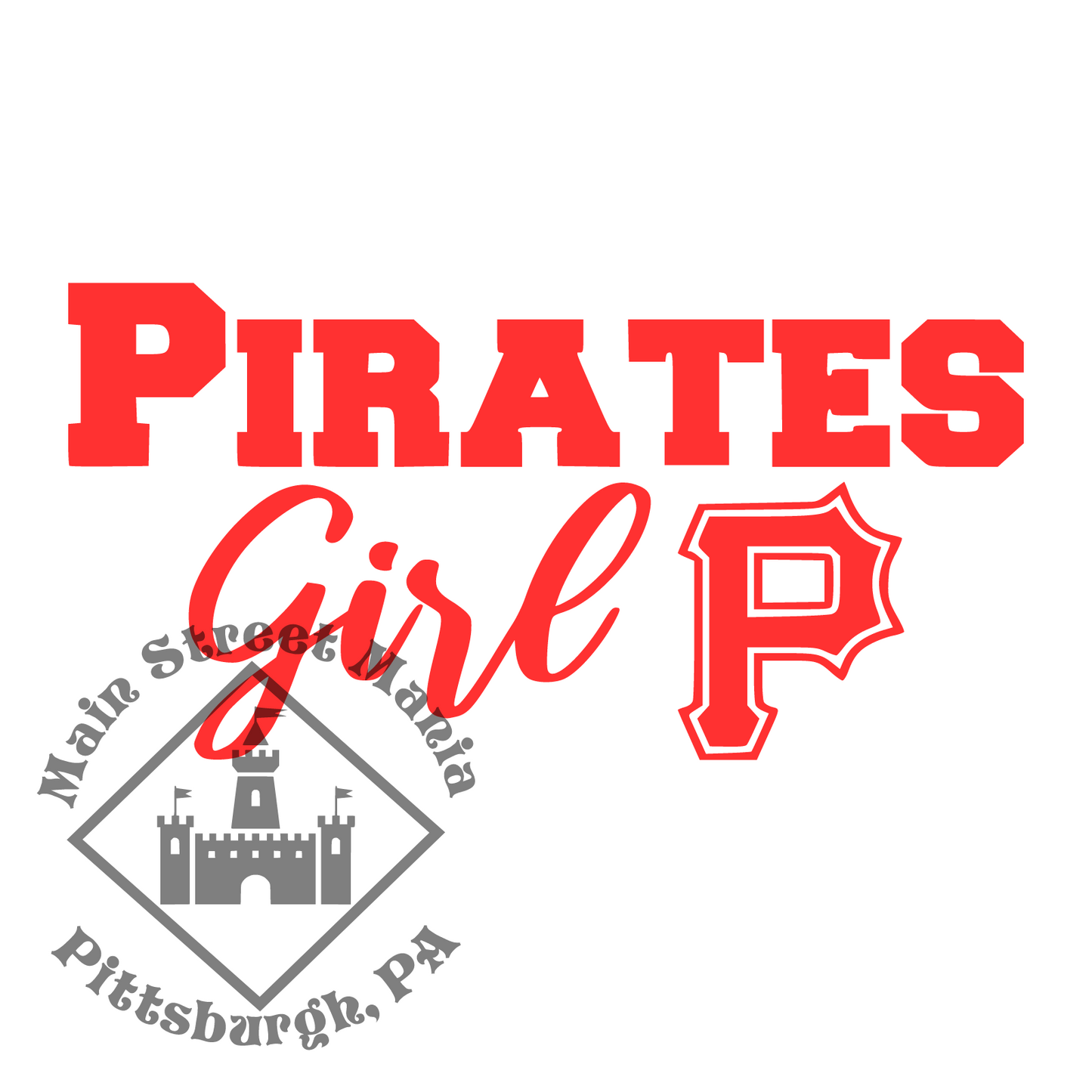 Pirates Girl Sticker Decal