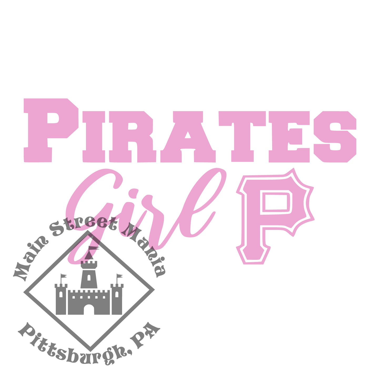 Pirates Girl Sticker Decal