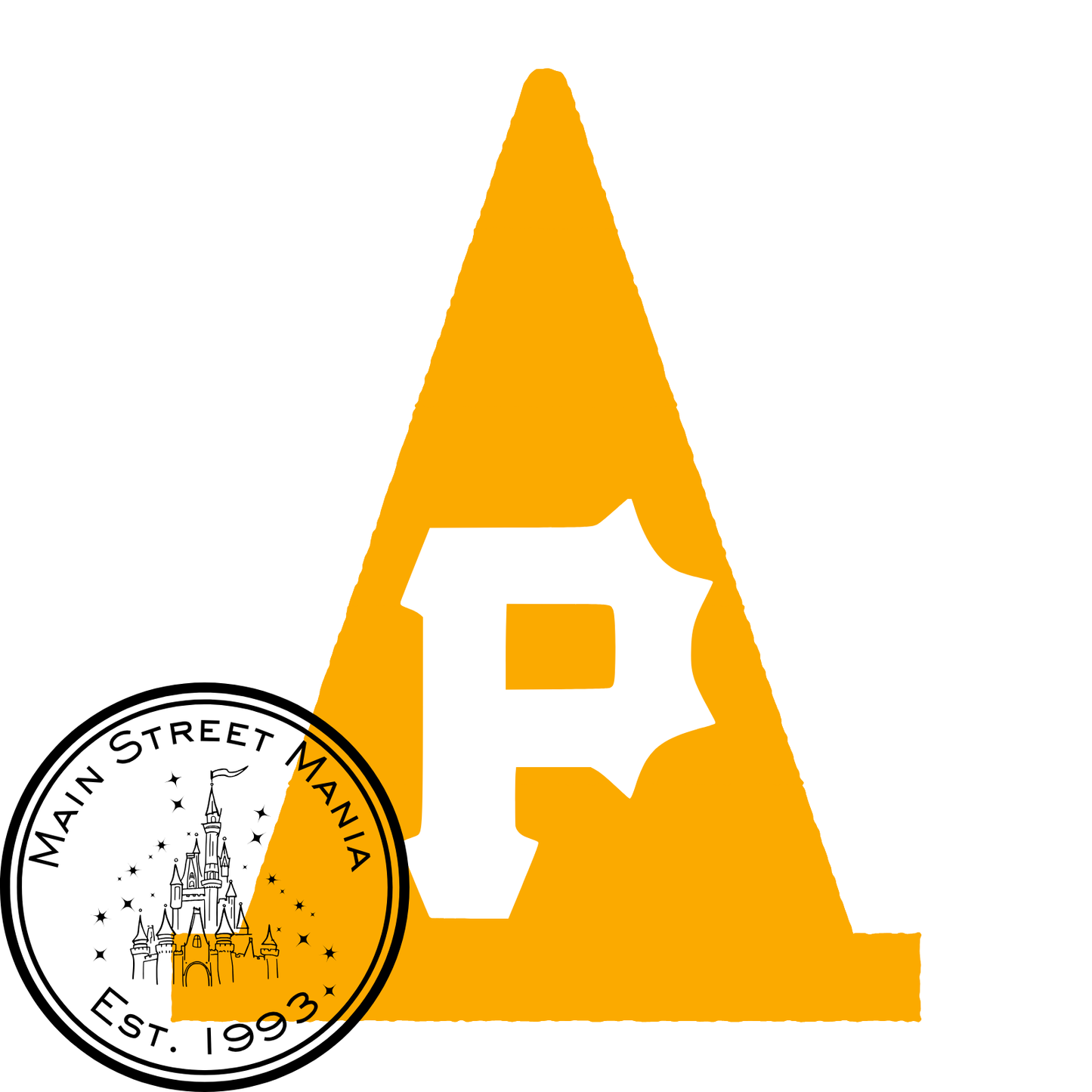 Pirates Traffic Cone Sticker Decal