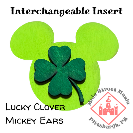 Interchangeable Shamrock Mickey Ears