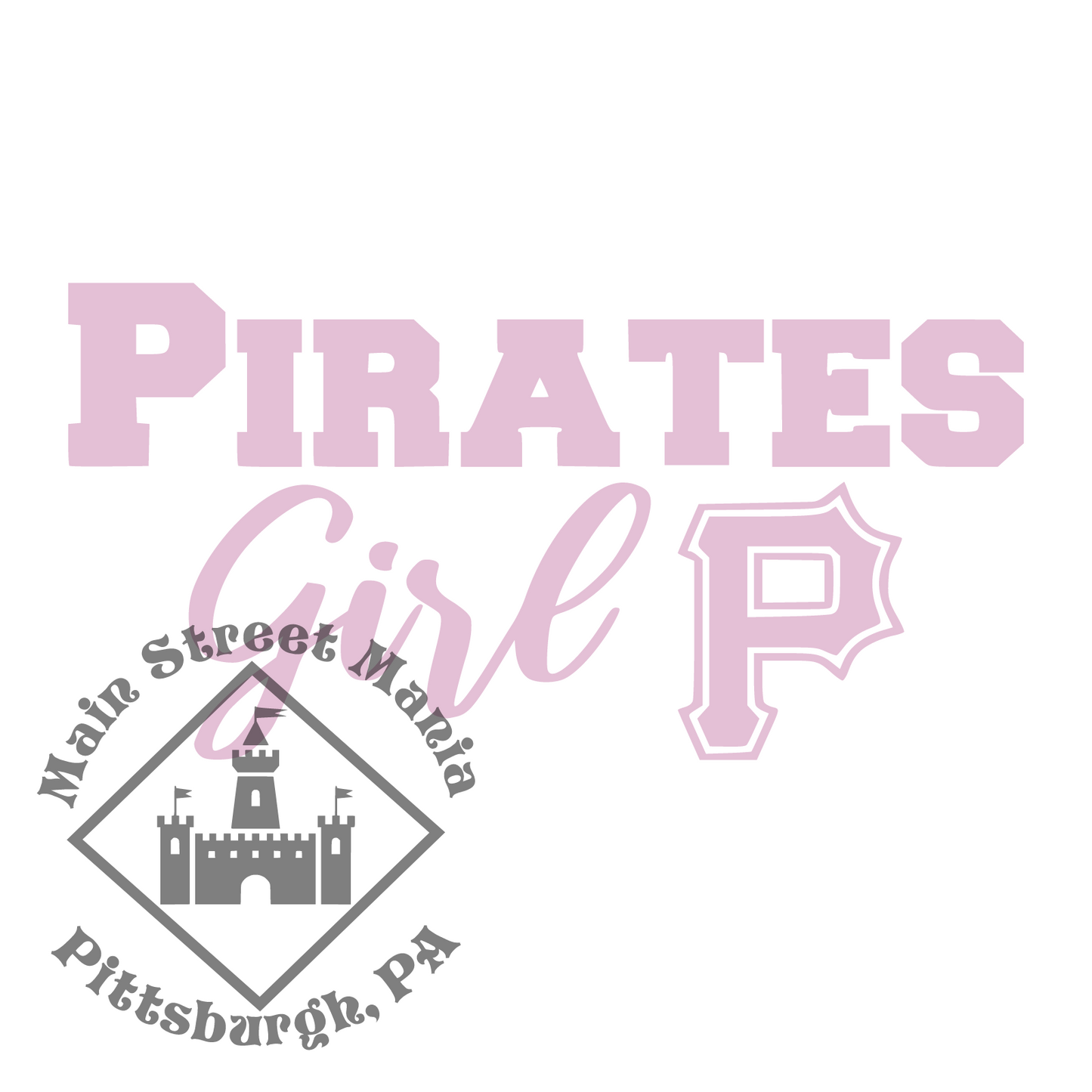 Pirates Girl Sticker Decal