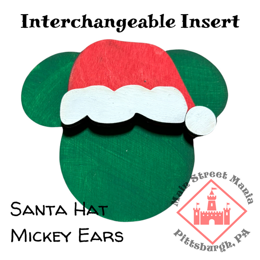 Interchangeable Santa Mickey Ears