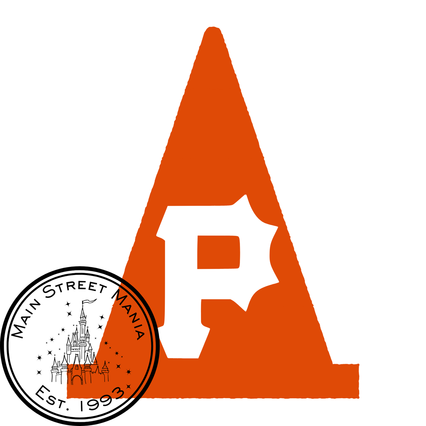 Pirates Traffic Cone Sticker Decal