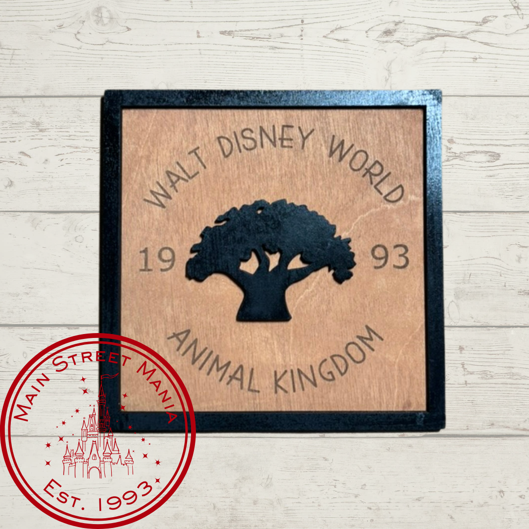 Walt Disney World 4 Parks Mini Plaques