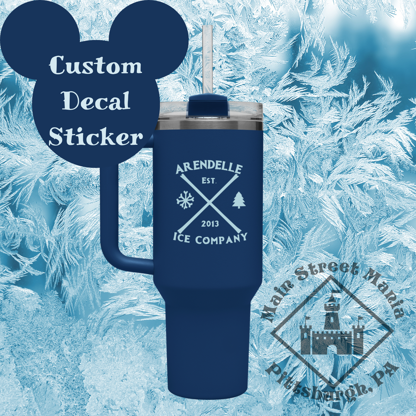 Arendelle Ice Company Frozen Sticker Decal