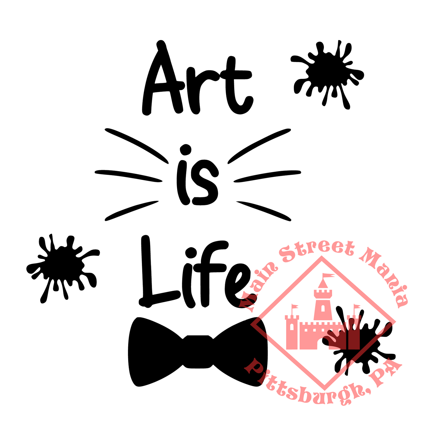 Art is Life Decal Sticker Decal